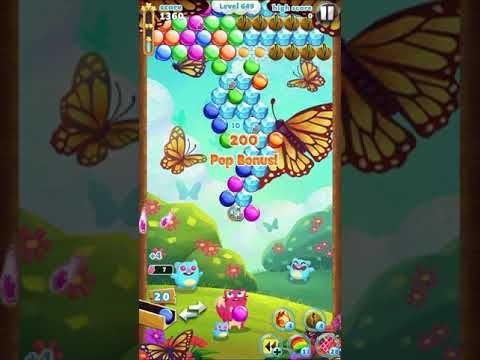 Video guide by IOS Fun Games: Bubble Mania Level 649 #bubblemania