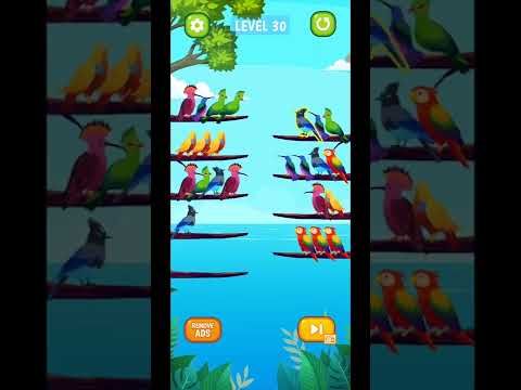 Video guide by Fazie Gamer: Bird Sort Puzzle Level 30 #birdsortpuzzle