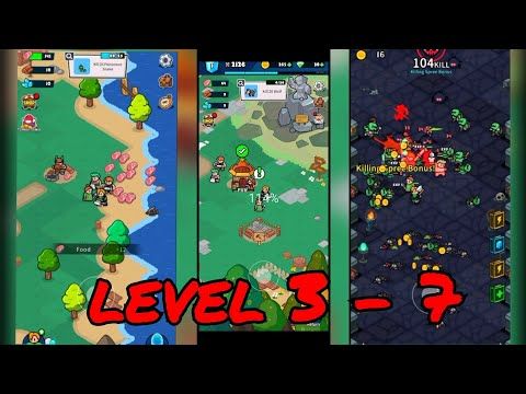 Video guide by KZN Channel: Rumble Heroes™ Level 3-7 #rumbleheroes