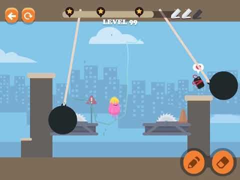 Video guide by Games with Loris & Hugo: Dumb Ways To Draw Level 99 #dumbwaysto