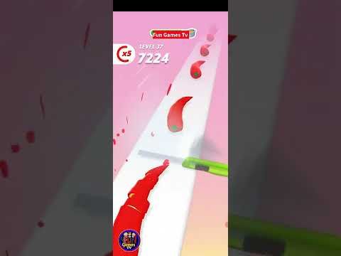 Video guide by FUN GAMES TV: Slices Level 37 #slices