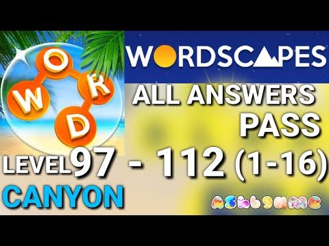 Video guide by FILGA Gameplay Android iOS: Wordscapes Level 97-112 #wordscapes