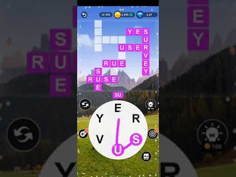 Video guide by Go Answer: Wordy Level 390 #wordy