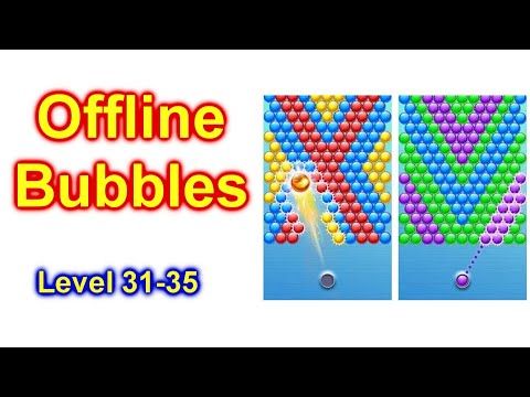 Video guide by bwcpublishing: Bubble Shooter Level 31-35 #bubbleshooter