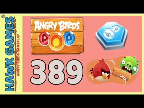 Video guide by Angry Birds Gameplay: Pop Bubble Shooter Level 389 #popbubbleshooter