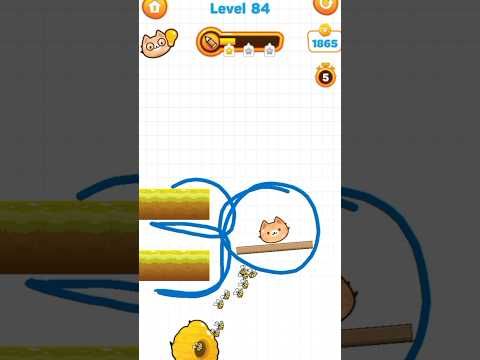 Video guide by HXG CHANNEL: Save the cat Level 84 #savethecat