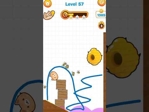 Video guide by HXG CHANNEL: Save the cat Level 57 #savethecat