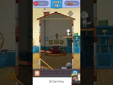 Video guide by B Gaming: Save the cat Level 18 #savethecat