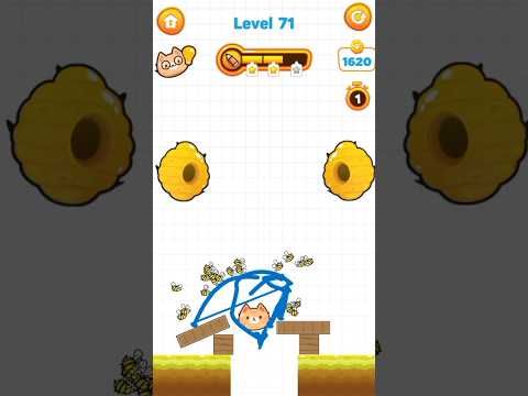 Video guide by HXG CHANNEL: Save the cat Level 71 #savethecat