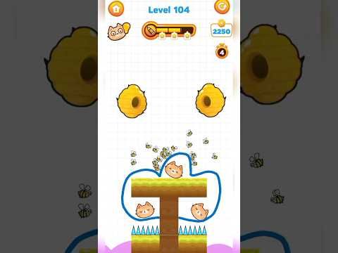 Video guide by HXG CHANNEL: Save the cat Level 104 #savethecat