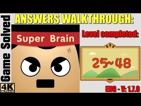 Video guide by Game Solver: Super Brain Level 25-48 #superbrain