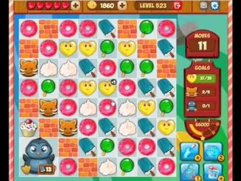 Video guide by Gamopolis: Candy Valley Level 523 #candyvalley