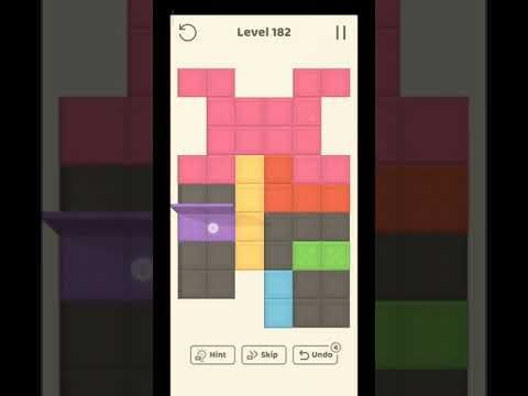 Video guide by Friends & Fun: Folding Blocks Level 182 #foldingblocks