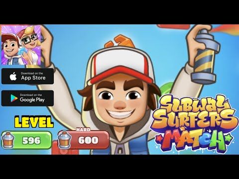Video guide by Plays Games Phone: Subway Surfers Match Level 596 #subwaysurfersmatch