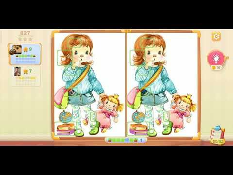 Video guide by Lily G: 5 Differences Online Level 827 #5differencesonline