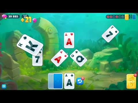 Video guide by skillgaming: Fishdom Solitaire Level 27 #fishdomsolitaire