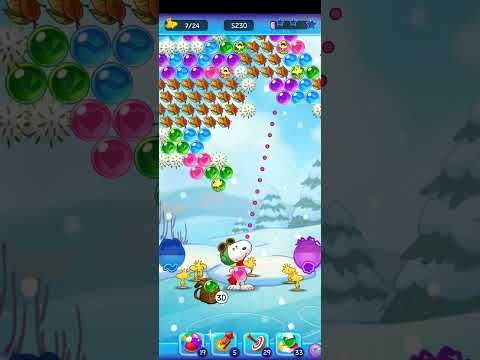 Video guide by bubble shooter: Snoopy Pop Level 425 #snoopypop