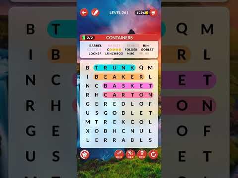 Video guide by Word Search ImageScene: Wordscapes Search Level 261 #wordscapessearch