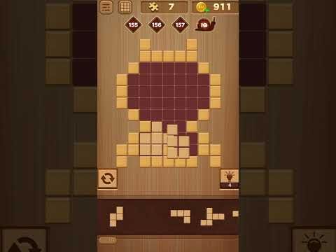 Video guide by World of Puzzle: Wood Block Level 155 #woodblock