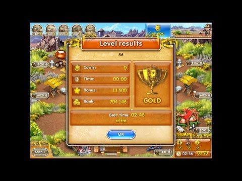Video guide by Alex Game Style: Farm Frenzy 3 Level 56 #farmfrenzy3
