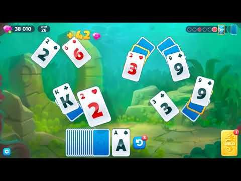 Video guide by skillgaming: Fishdom Solitaire Level 26 #fishdomsolitaire