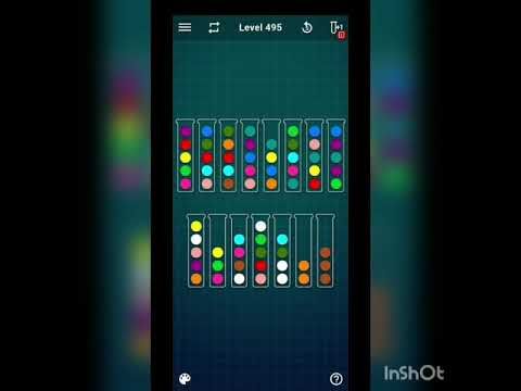 Video guide by Mobile Games: Ball Sort Puzzle Level 495 #ballsortpuzzle
