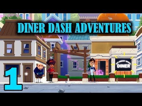 Video guide by Lets Play Mobile: Diner DASH Adventures Part 1 #dinerdashadventures
