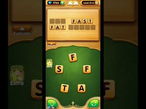 Video guide by ETPC EPIC TIME PASS CHANNEL: Bible Word Puzzle Chapter 31 - Level 6 #biblewordpuzzle
