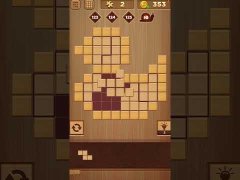 Video guide by World of Puzzle: Wood Block Level 123 #woodblock