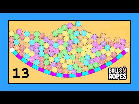 Video guide by Gameplaydia: Balls and Ropes Level 121 #ballsandropes