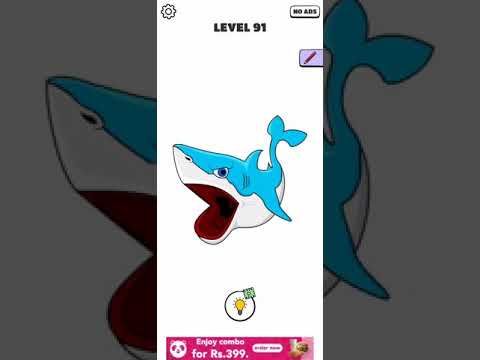 Video guide by Chaker Gamer: Draw a Line: Tricky Brain Test Level 91 #drawaline