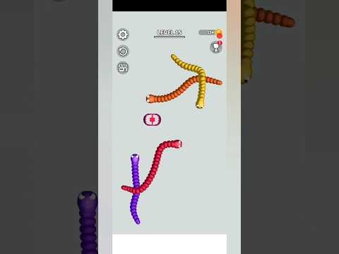 Video guide by Thank you: Tangled Snakes Level 15 #tangledsnakes