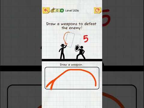 Video guide by Aj Gamer: Draw 2 Save Level 206 #draw2save