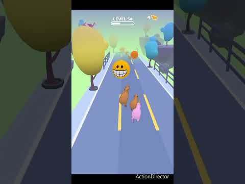 Video guide by Desk Cuber: Capybara Rush Level 54 #capybararush