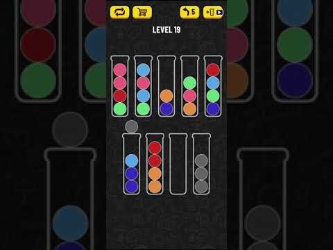 Video guide by Mobile games: Ball Sort Puzzle Level 19 #ballsortpuzzle