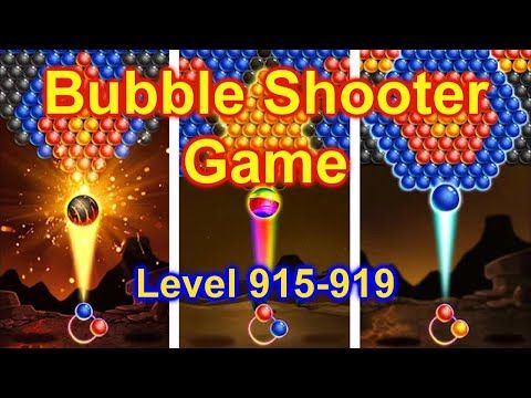 Video guide by bwcpublishing: Bubble Shooter Level 915 #bubbleshooter
