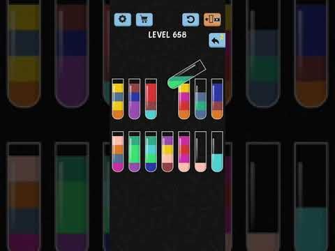 Video guide by HelpingHand: Color Sort! Level 658 #colorsort