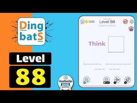 Video guide by BrainGameTips: Dingbats! Level 88 #dingbats