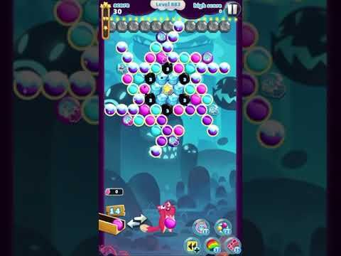Video guide by IOS Fun Games: Bubble Mania Level 883 #bubblemania