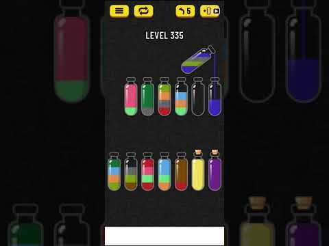 Video guide by Mobile games: Soda Sort Puzzle Level 335 #sodasortpuzzle