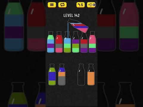 Video guide by Mobile games: Soda Sort Puzzle Level 142 #sodasortpuzzle