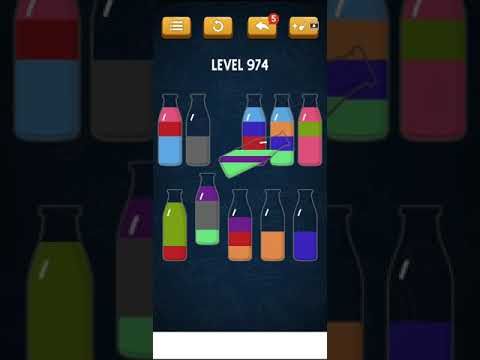 Video guide by Mobile games: Soda Sort Puzzle Level 974 #sodasortpuzzle