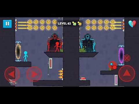 Video guide by Alifiyah Younus: Stickman Red And Blue Level 61 #stickmanredand