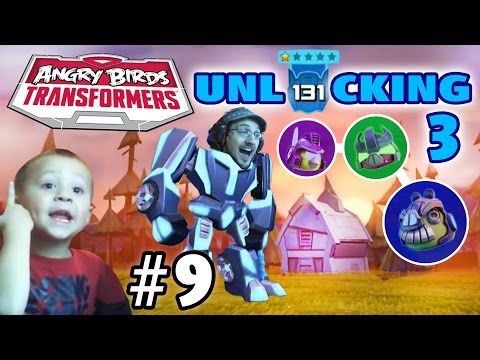 Video guide by FGTeeV: Angry Birds Transformers Part 9 - Level 131 #angrybirdstransformers