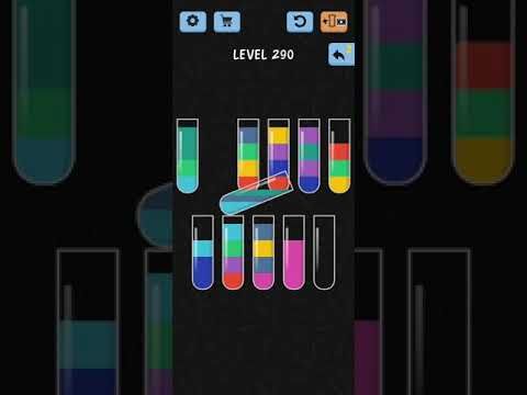 Video guide by HelpingHand: Color Sort! Level 290 #colorsort