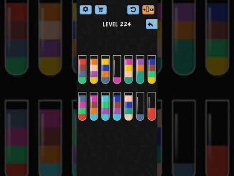 Video guide by HelpingHand: Color Sort! Level 224 #colorsort