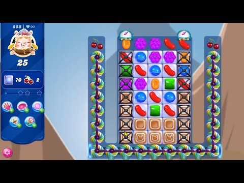 Video guide by Johnny Crush: Candy Crush Level 858 #candycrush