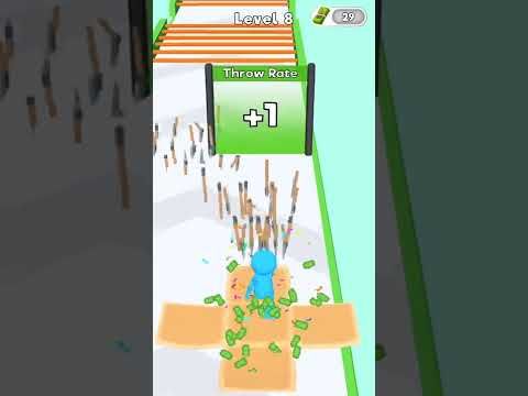 Video guide by GAMER KAMPUNG: Card Thrower 3D! Level 8 #cardthrower3d