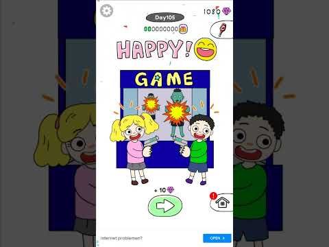 Video guide by RebelYelliex Games: Draw Happy Puzzle Level 105 #drawhappypuzzle