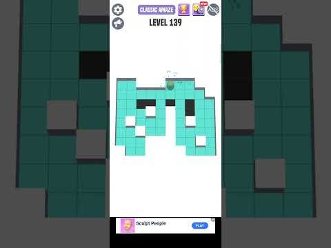 Video guide by Calm Head Gaming: AMAZE! Level 139 #amaze
